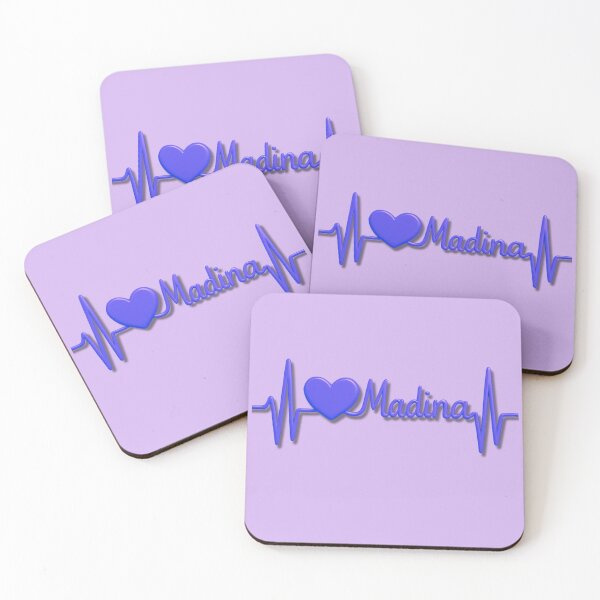 Item preview, Madina Heartbeat Pulse (V.9) - Islamic Faith & Love Design designed and sold by D-Islamic.