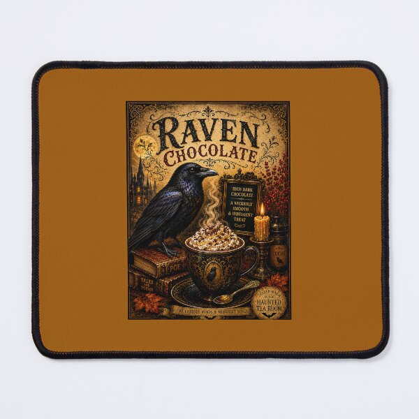 Item preview, Raven Chocolate — Vintage Halloween Hot Chocolate designed and sold by Novel Works Studio.