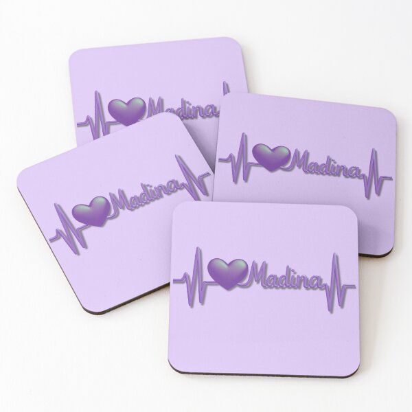 Item preview, Madina Heartbeat Pulse (V.10) - Islamic Faith & Love Design designed and sold by D-Islamic.