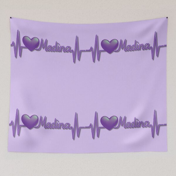 Item preview, Madina Heartbeat Pulse (V.10) - Islamic Faith & Love Design designed and sold by D-Islamic.