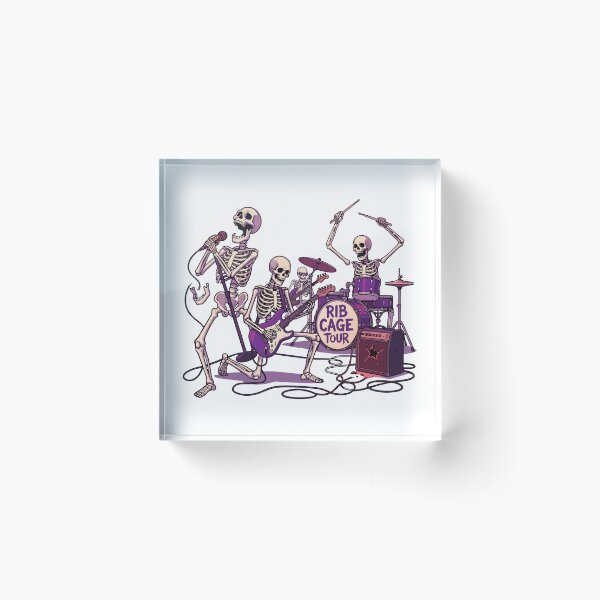 Item preview, HALLOWEEN Rib Cage Funny Skeleton Band designed and sold by Uglyandcute.
