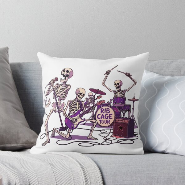 Item preview, HALLOWEEN Rib Cage Funny Skeleton Band designed and sold by Uglyandcute.