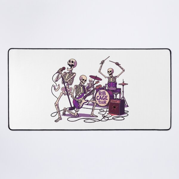 Item preview, HALLOWEEN Rib Cage Funny Skeleton Band designed and sold by Uglyandcute.