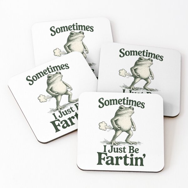 Item preview, Sometimes I Just Be Fartin Funny Frog Meme T-Shirt | Weirdcore Retro Cartoon Humor Graphic Gift designed and sold by Trendably.