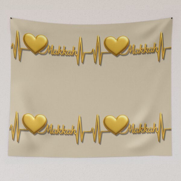 Item preview, Makkah Heartbeat Pulse (V.1) - Islamic Faith & Love Design designed and sold by D-Islamic.