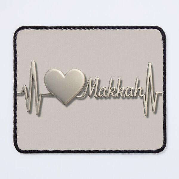 Item preview, Makkah Heartbeat Pulse (V.2) - Islamic Faith & Love Design designed and sold by D-Islamic.