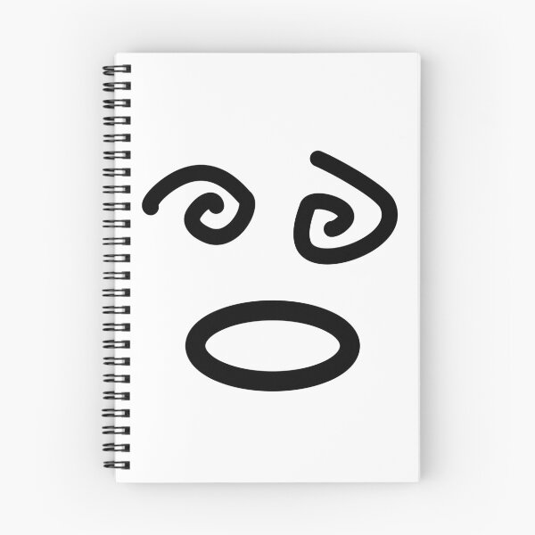 Item preview, Cute Dizzy Face - Funny Spiral Eyes and Shocked Oval Mouth Expression designed and sold by darkskinbender.