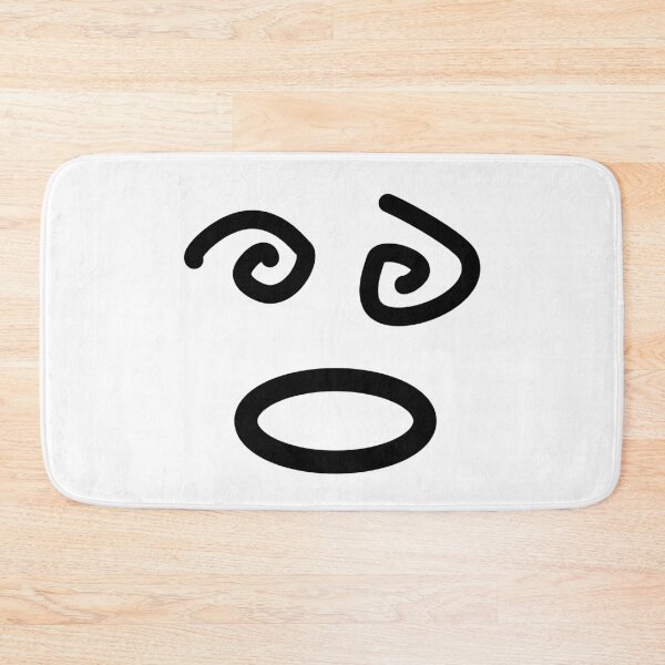 Item preview, Cute Dizzy Face - Funny Spiral Eyes and Shocked Oval Mouth Expression designed and sold by darkskinbender.