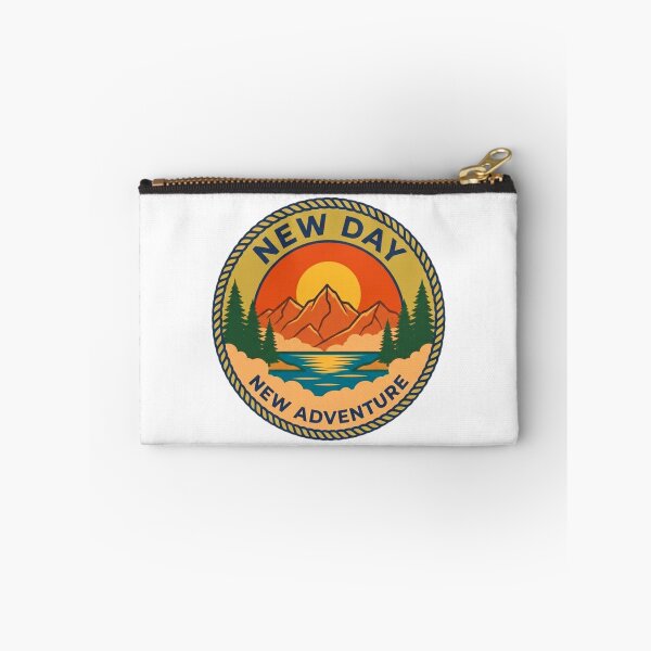 Item preview, New Day New Adventure Vintage Mountain  designed and sold by GabeMountainArt.