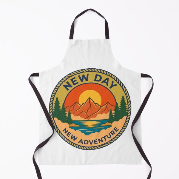 Item preview, New Day New Adventure Vintage Mountain designed and sold by GabeMountainArt.