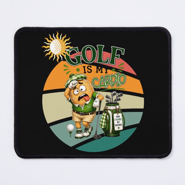 Item preview, Golf Is My Cardio – Funny Golfer Vintage Golf Design designed and sold by Szpaku desart .