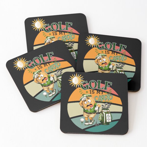 Item preview, Golf Is My Cardio – Funny Golfer Vintage Golf Design designed and sold by Szpaku desart .