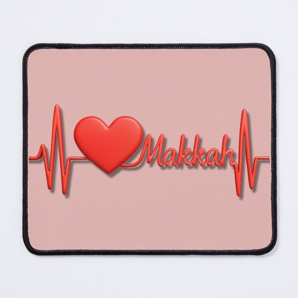 Item preview, Makkah Heartbeat Pulse (V.4) - Islamic Faith & Love Design designed and sold by D-Islamic.
