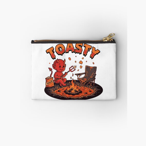 Item preview, HALLOWEEN Toasty Funny Devil Campfire designed and sold by Uglyandcute.