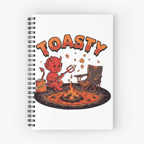 Item preview, HALLOWEEN Toasty Funny Devil Campfire designed and sold by Uglyandcute.