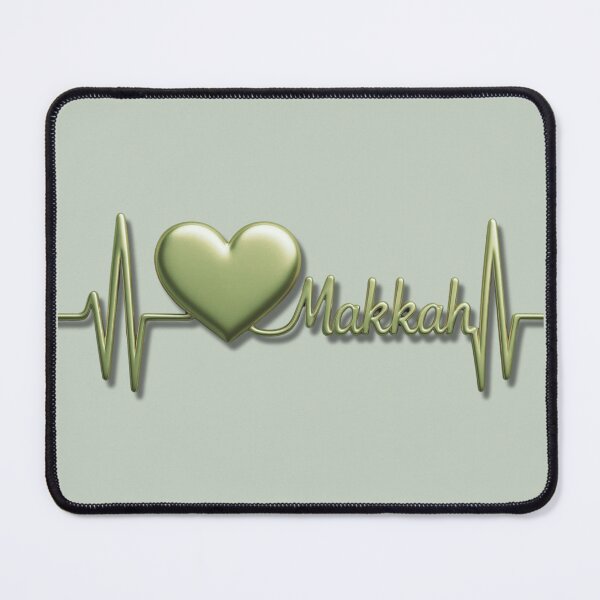Item preview, Makkah Heartbeat Pulse (V.8) - Islamic Faith & Love Design designed and sold by D-Islamic.