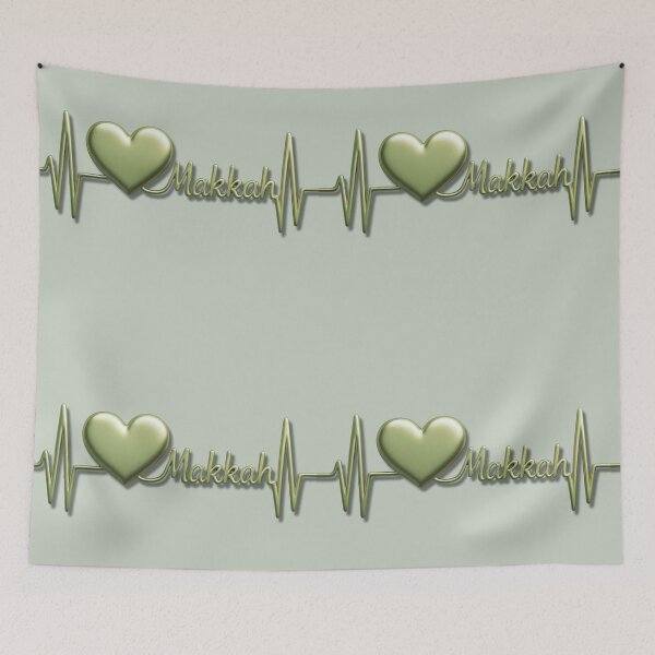 Item preview, Makkah Heartbeat Pulse (V.8) - Islamic Faith & Love Design designed and sold by D-Islamic.