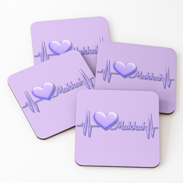 Item preview, Makkah Heartbeat Pulse (V.9) - Islamic Faith & Love Design designed and sold by D-Islamic.