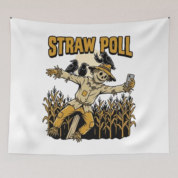 Item preview, HALLOWEEN Straw Poll Funny Scarecrow Cornfield designed and sold by Uglyandcute.