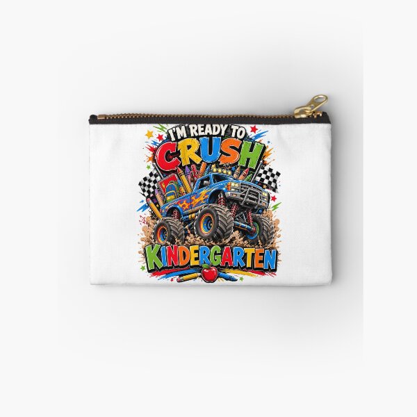Item preview, Ready to Crush Kindergarten T-Shirt, Monster Truck Kindergarten Gift, Back to School Graphic Tee, First Day of School Gift designed and sold by OUICHA.