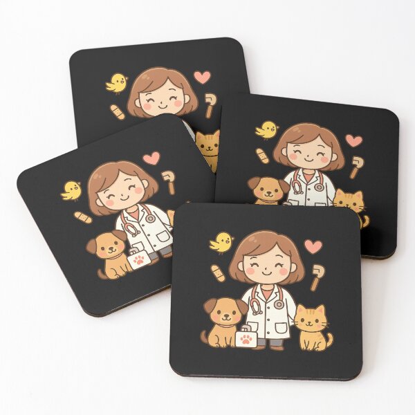 Item preview, Kawaii veterinarian without text  designed and sold by KawaiiHero.