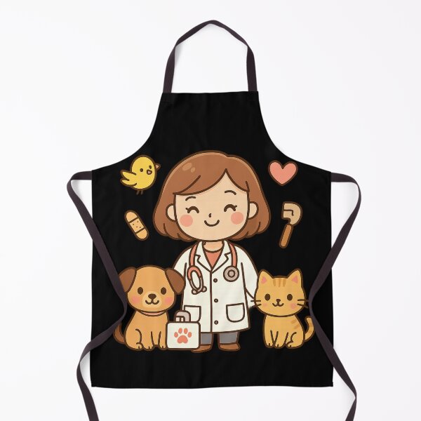 Item preview, Kawaii veterinarian without text designed and sold by KawaiiHero.