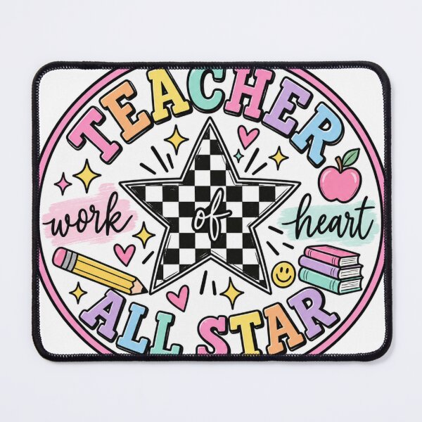 Item preview, Work of Heart Teachers Back to School Swag Teacher Cute Design designed and sold by bipsybutton.