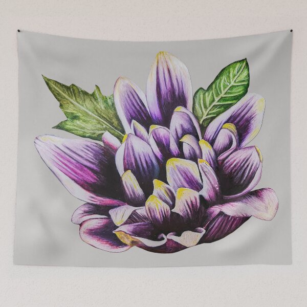 Item preview, Purple Chrysanthemum Shadow 2 designed and sold by nastiaart.