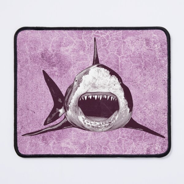 Item preview, Purple Great White Shark Open Jaws Frontal Attack designed and sold by Ghoul Enterprises.