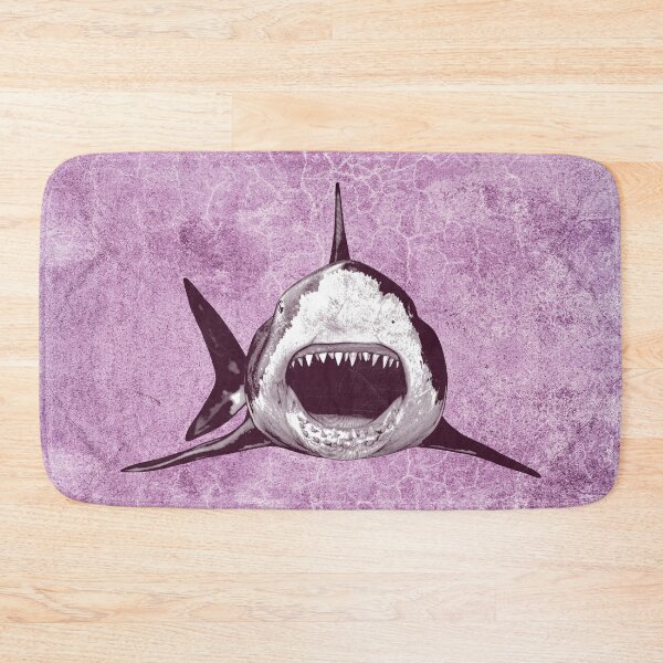 Item preview, Purple Great White Shark Open Jaws Frontal Attack designed and sold by Ghoul Enterprises.