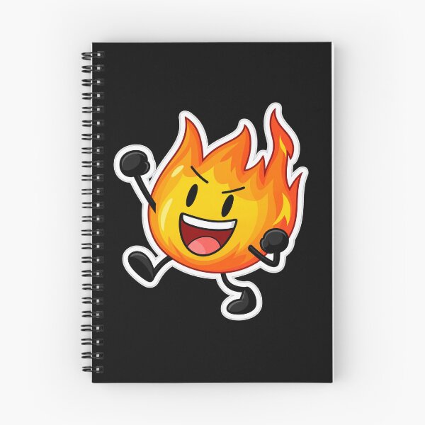 Item preview, BFDI Firey – Cute Fiery Flame Cartoon Fan Art designed and sold by raspeed.