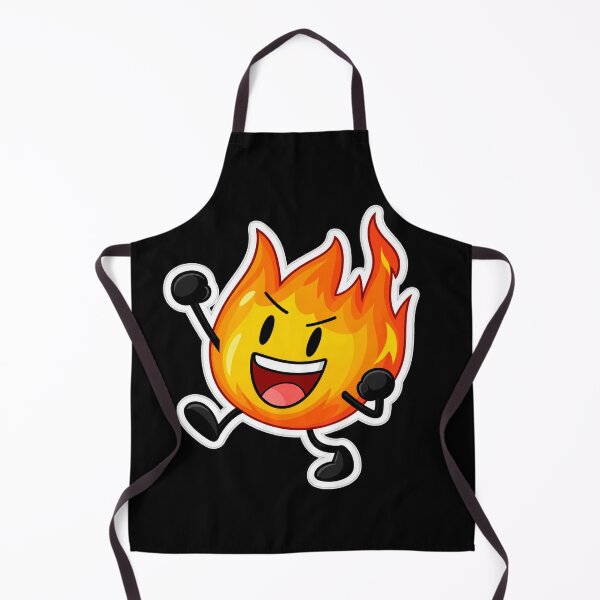 Item preview, BFDI Firey – Cute Fiery Flame Cartoon Fan Art designed and sold by raspeed.
