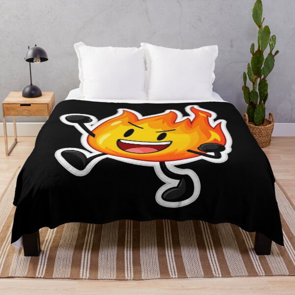 Item preview, BFDI Firey – Cute Fiery Flame Cartoon Fan Art designed and sold by raspeed.