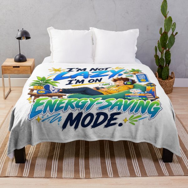 Item preview, I’m Not Lazy, I’m on Energy-Saving Mode. ?⚡ designed and sold by Strongermind.
