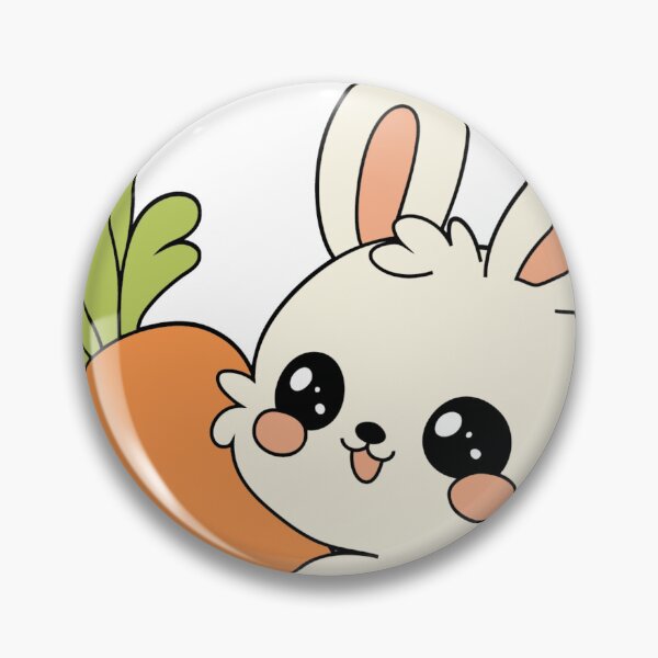 Item preview, Cute Bunny Carrot Cuddles – Oh What’s Up Babe Funny Kawaii Rabbit designed and sold by Sem34.