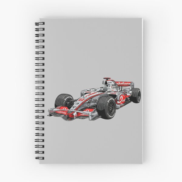 Item preview, 2008 McLaren MP4-23 Lewis Hamilton World Champion F1 Racing Car Illustration designed and sold by Motorline44.