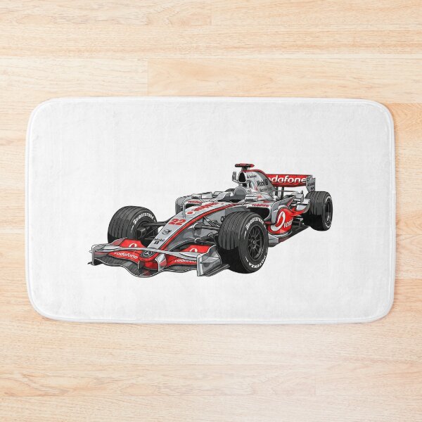 Item preview, 2008 McLaren MP4-23 Lewis Hamilton World Champion F1 Racing Car Illustration designed and sold by Motorline44.