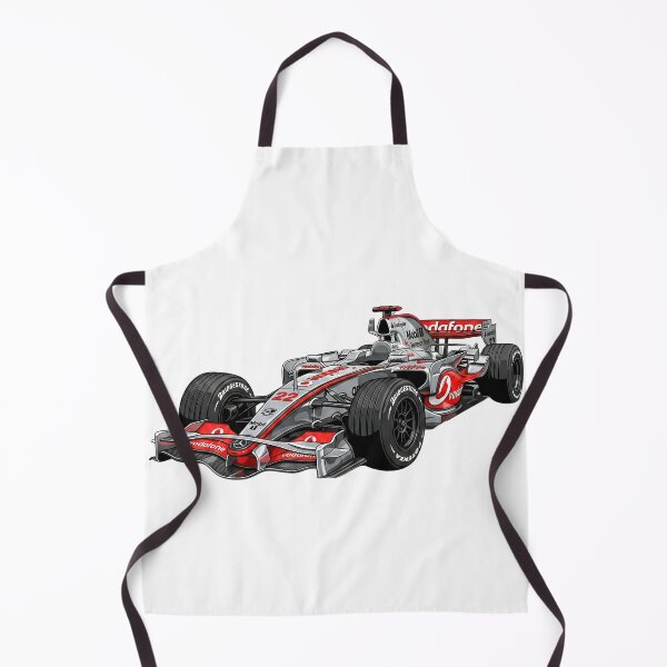 Item preview, 2008 McLaren MP4-23 Lewis Hamilton World Champion F1 Racing Car Illustration designed and sold by Motorline44.
