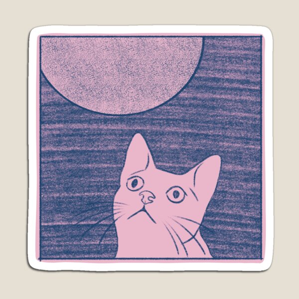 Item preview, Kitten looking at Mars designed and sold by iceese.