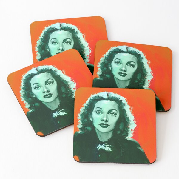 Item preview, Hedy Lamarr Portrait designed and sold by noodaliesaloon.