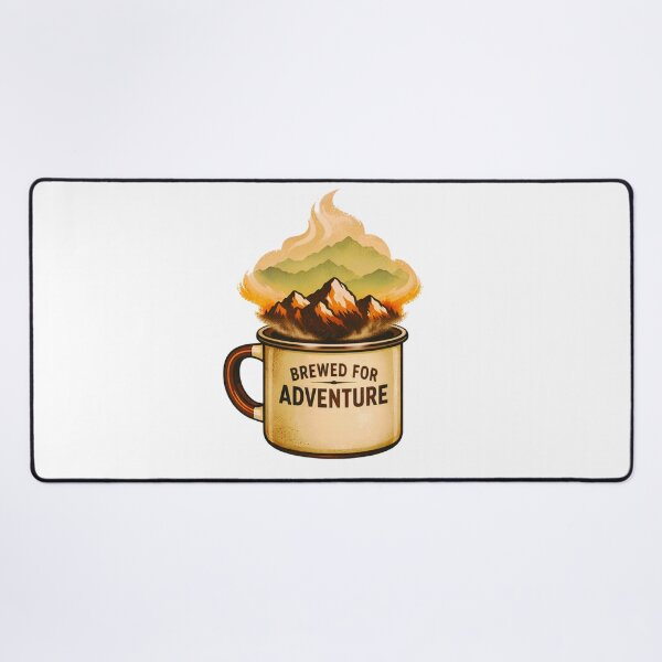 Item preview, Brewed for Adventure Mountain Steam Mug designed and sold by GabeMountainArt.
