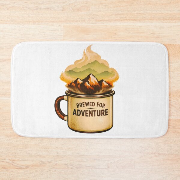 Item preview, Brewed for Adventure Mountain Steam Mug designed and sold by GabeMountainArt.