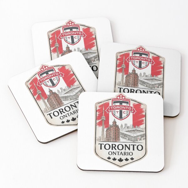 Item preview, Toronto Soccer City CN Tower Crest Badge designed and sold by annaarthk.