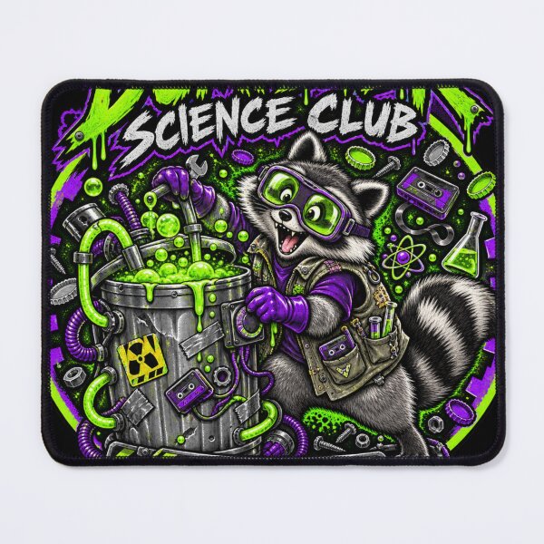 Item preview, Dumpster Science Club Raccoon Experiment Graphic designed and sold by Ajdaprint.