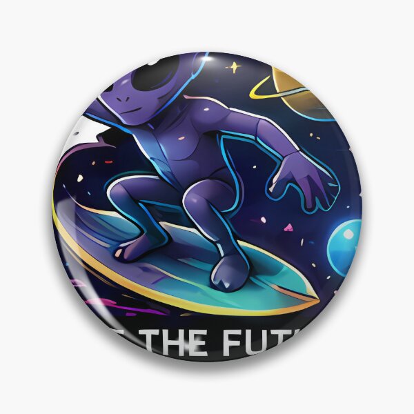 Item preview, Ride the Future 2026 — Alien Space Surfer designed and sold by ikramandco.