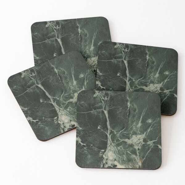 Item preview, Green and White Marble  designed and sold by ZedColors.