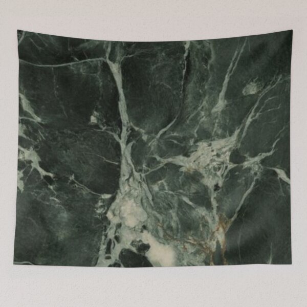 Item preview, Green and White Marble  designed and sold by ZedColors.