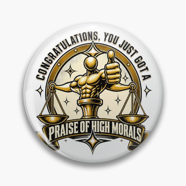 Item preview, Praise of High Morals designed and sold by MöWorks 墨物工坊.