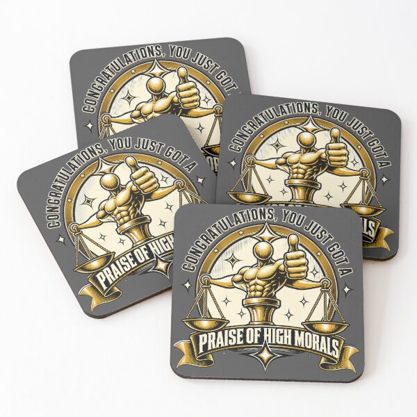 Item preview, Praise of High Morals designed and sold by MöWorks 墨物工坊.