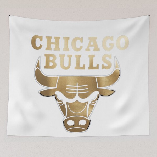 Item preview, Golden Metallic Bull Head Vintage Basketball Art designed and sold by BlasiseDS.